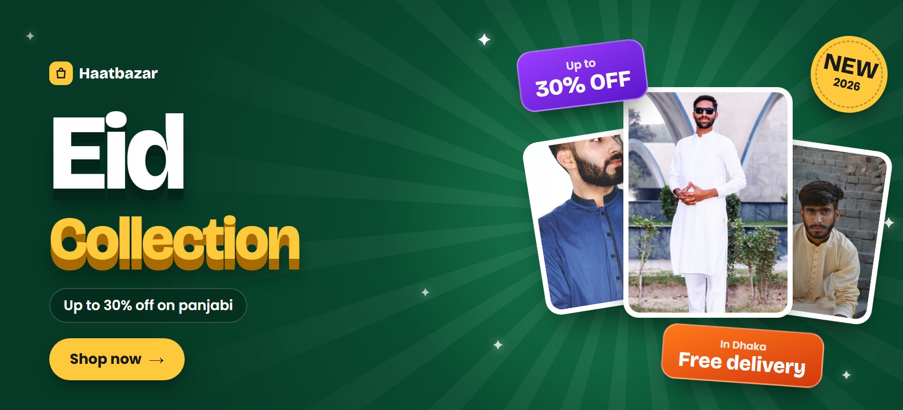 Eid panjabi collection — up to 30% off